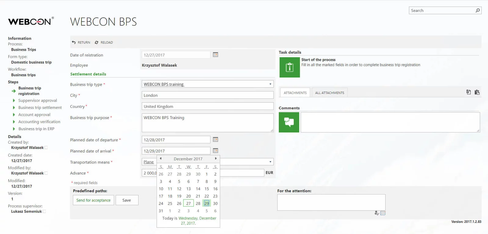 11.business trip registration