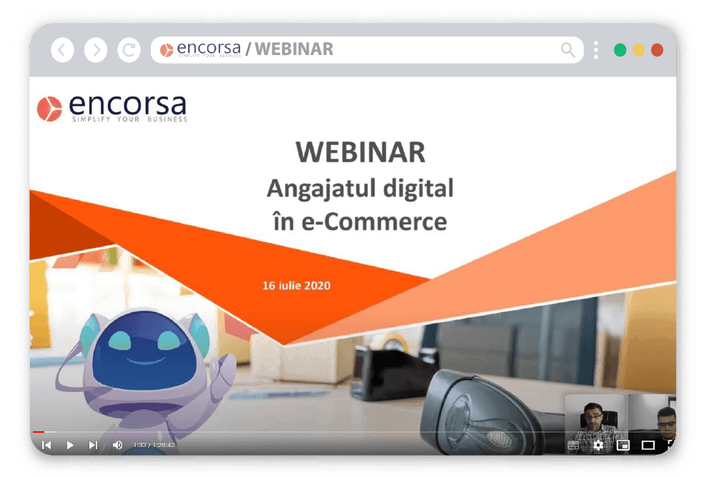 Webinar: Angajatul digital în e-Commerce - Encorsa