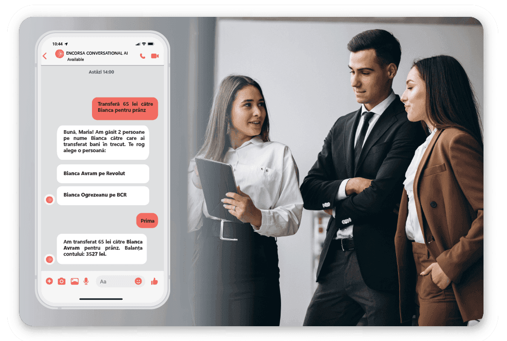 Tehnologii low-code: Encorsa Conversational AI