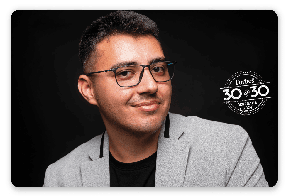 Răzvan Gabriel Ogrezeanu, CEO Encorsa în lista Forbes România 30 sub 30, ediția 2024 - Encorsa